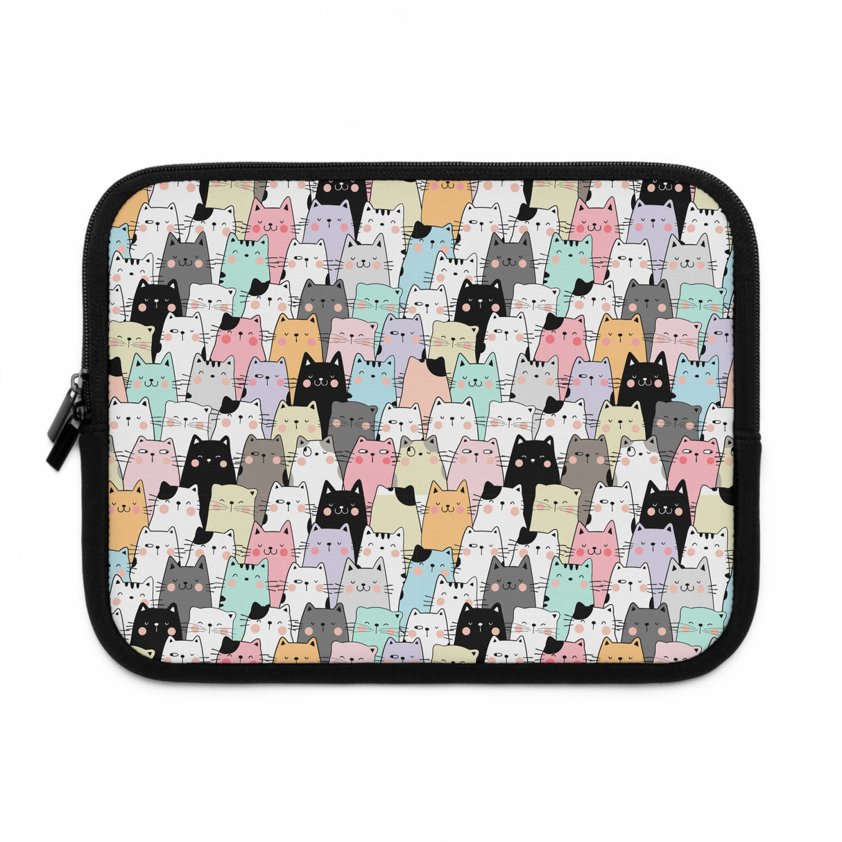 Cat Pattern Laptop Sleeve
