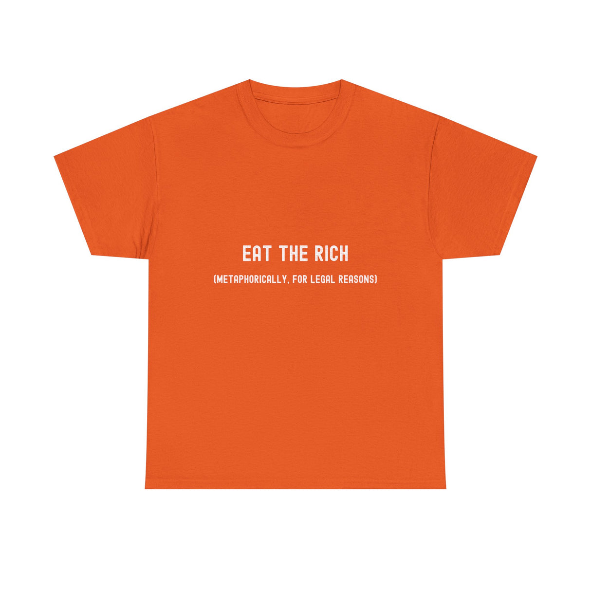 Eat the Rich Unisex Heavy Cotton Tee