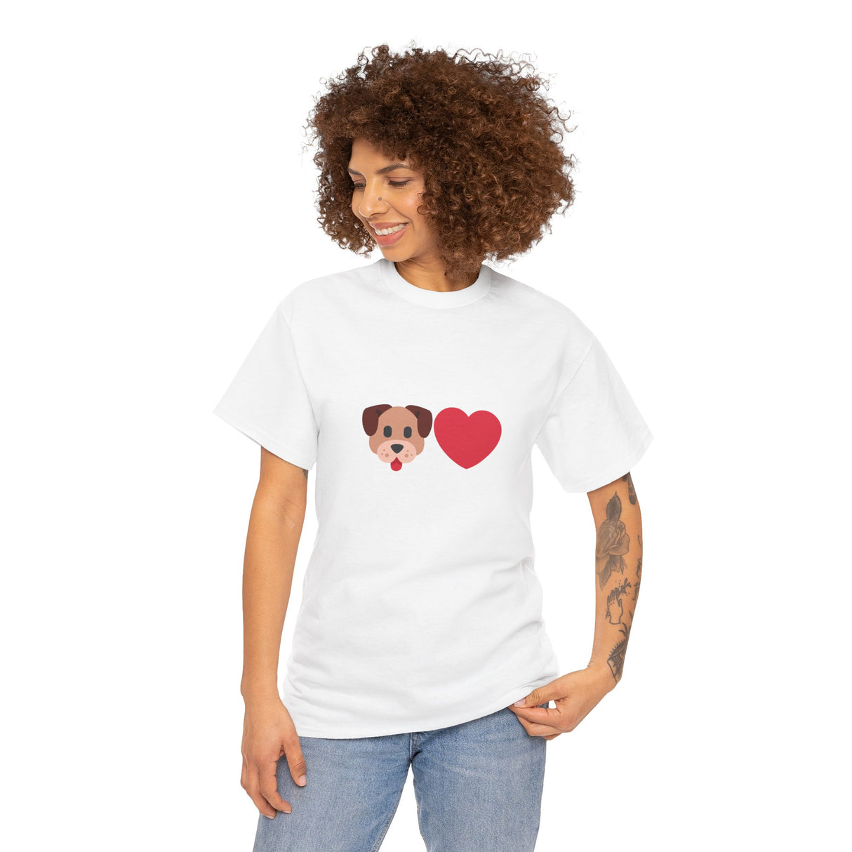 Dog Love Unisex Heavy Cotton Tee