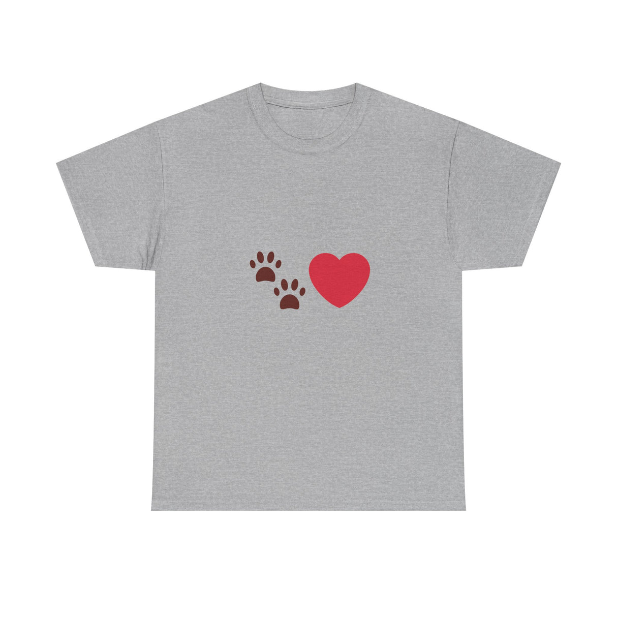 Pet Love Emoji Unisex Heavy Cotton Tee