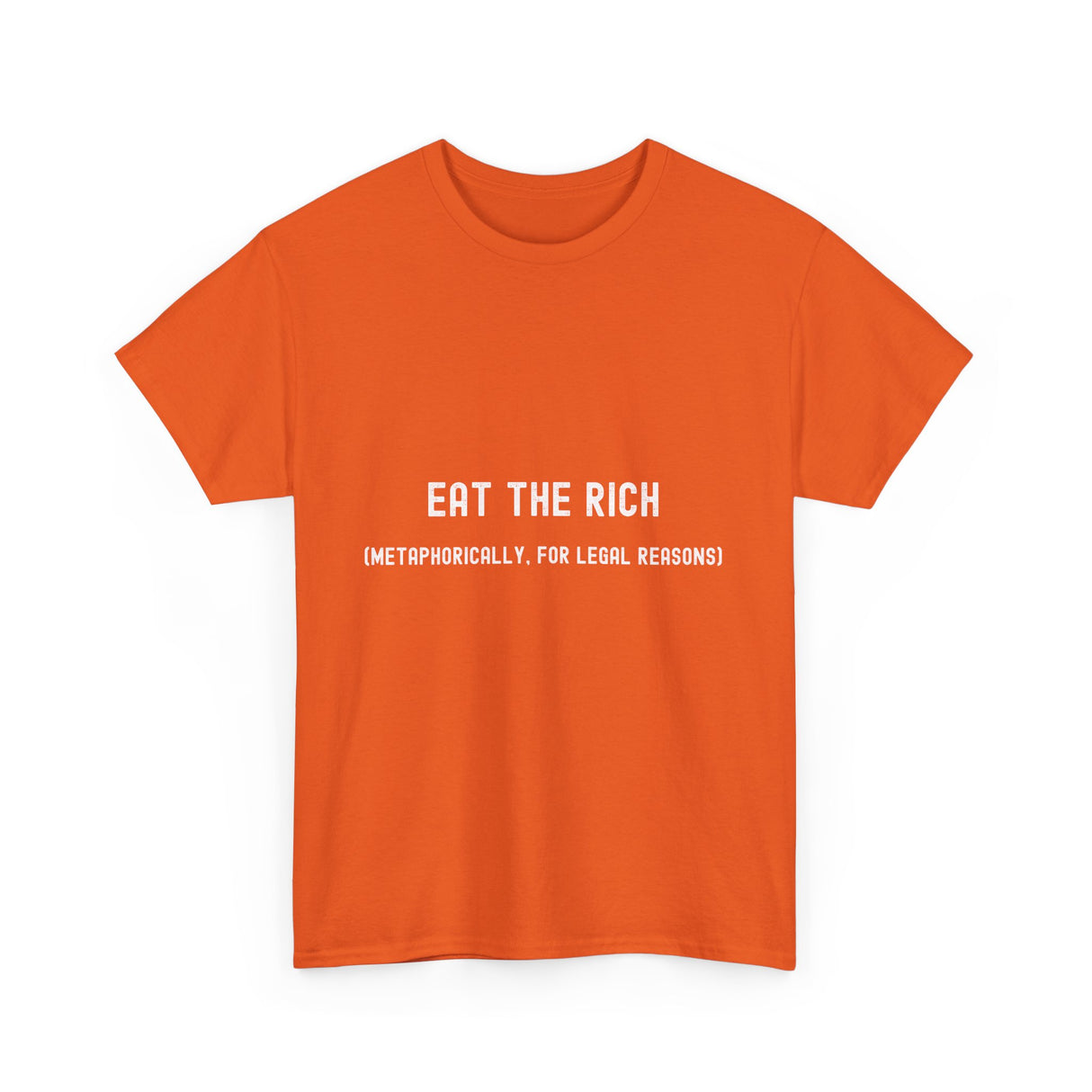 Eat the Rich Unisex Heavy Cotton Tee