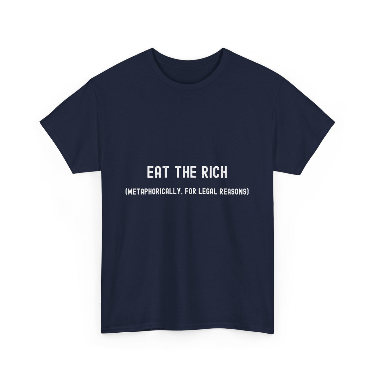 Eat the Rich Unisex Heavy Cotton Tee