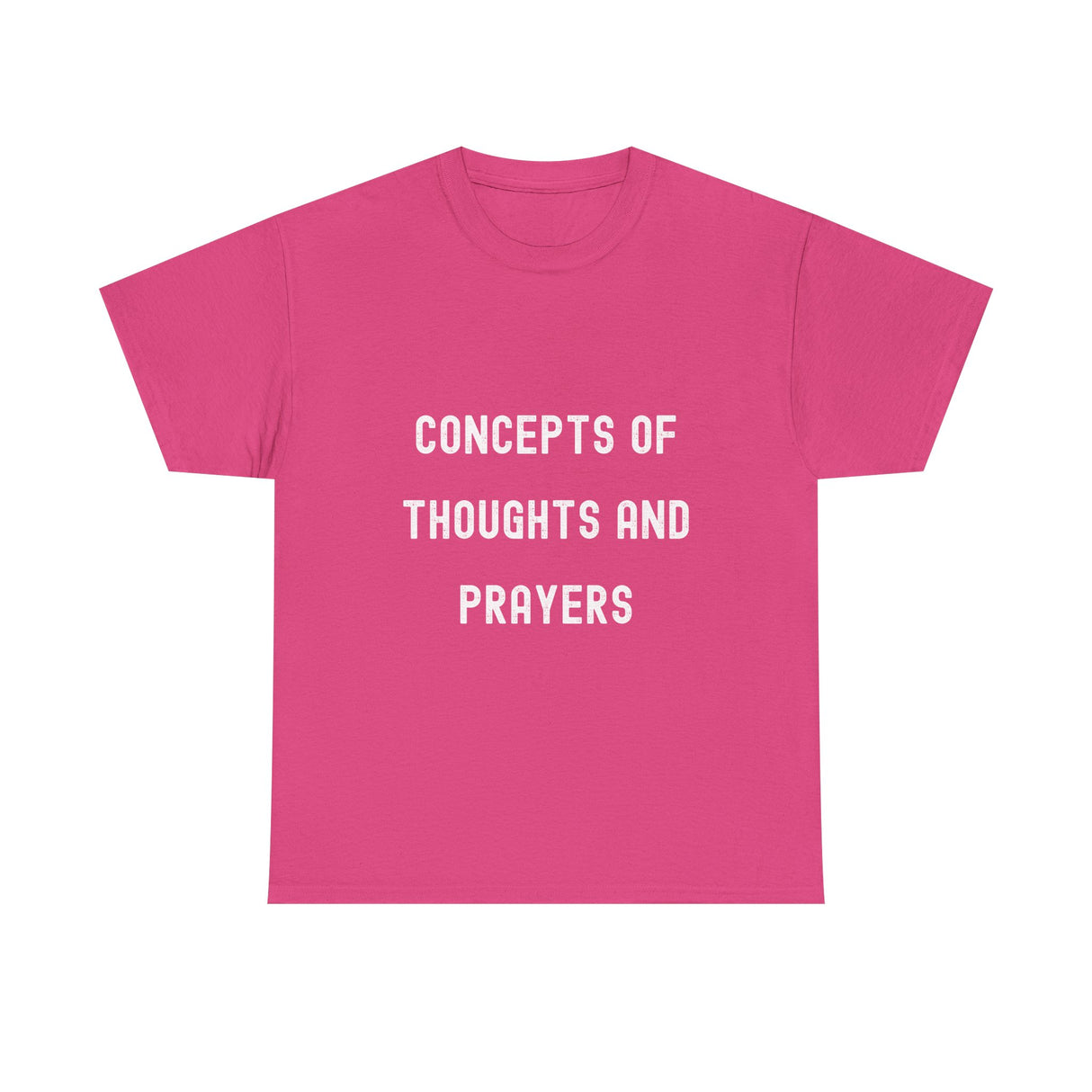 Concepts of Thoughts and Prayers Unisex Heavy Cotton Tee
