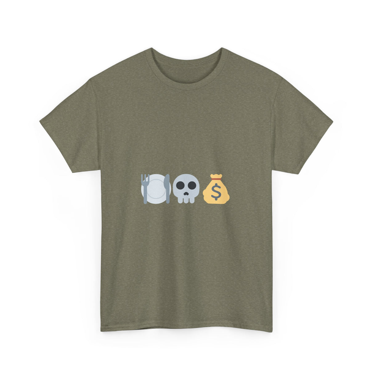 "Eat The Rich" – A Balanced Diet Unisex Heavy Cotton Tee