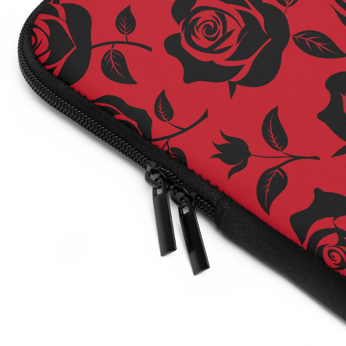 Black Rose Laptop Sleeve