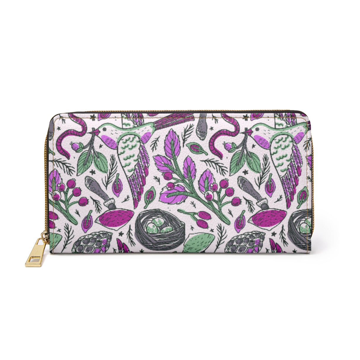 Summer! Forest Zipper Wallet