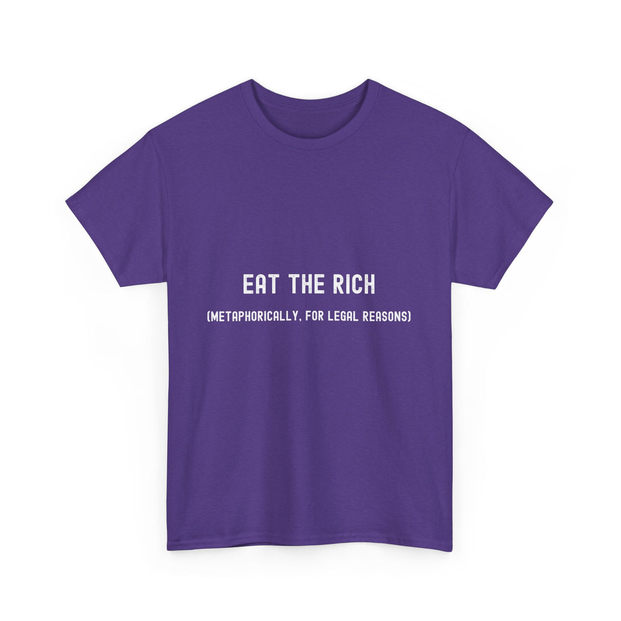 Eat the Rich Unisex Heavy Cotton Tee