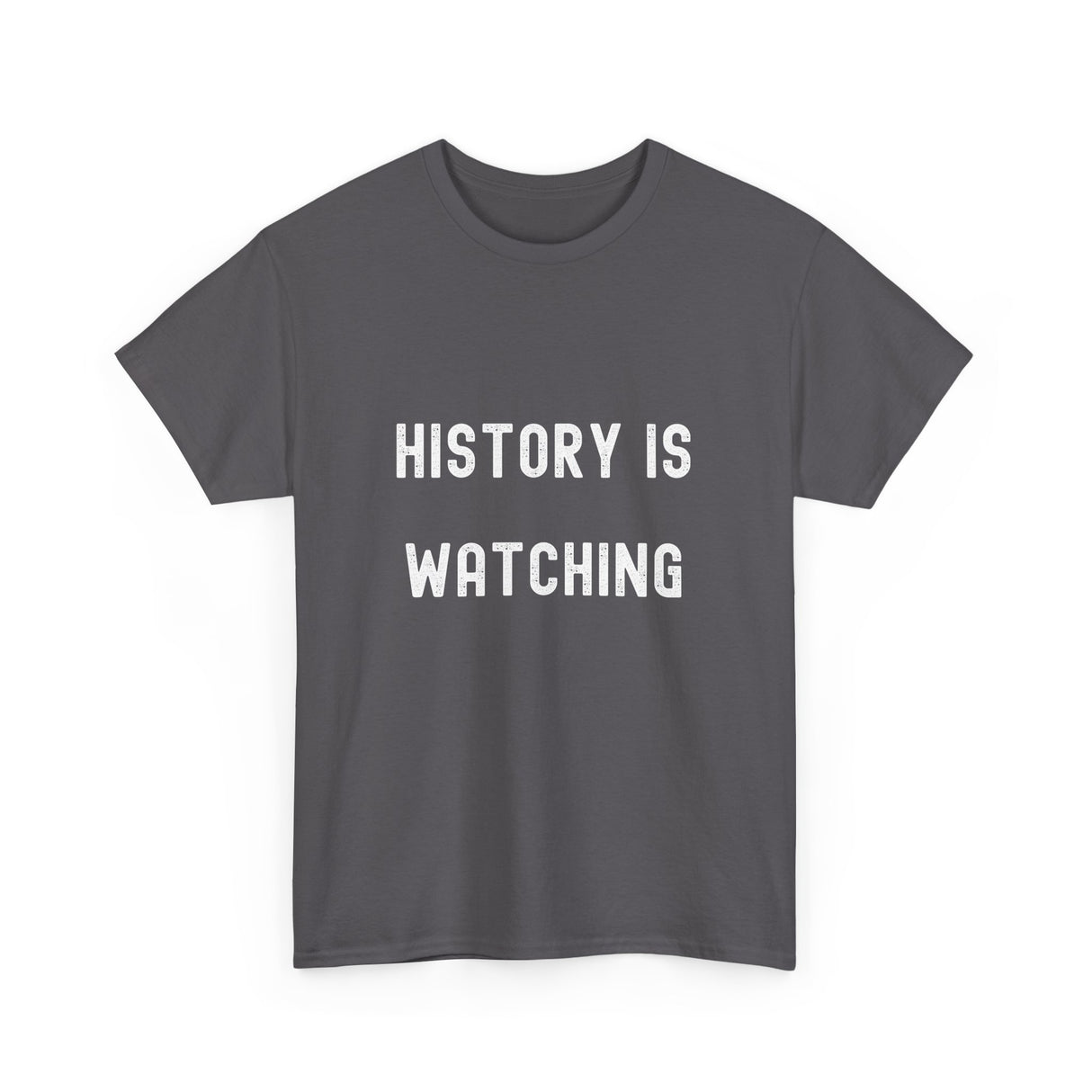 History is Watching Unisex Heavy Cotton Tee