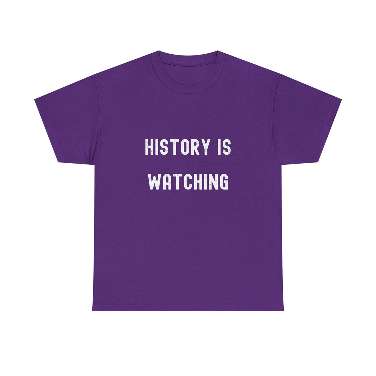 History is Watching Unisex Heavy Cotton Tee