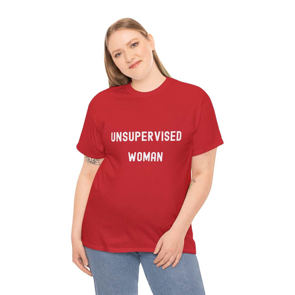 Unsupervised Woman Heavy Cotton Tee