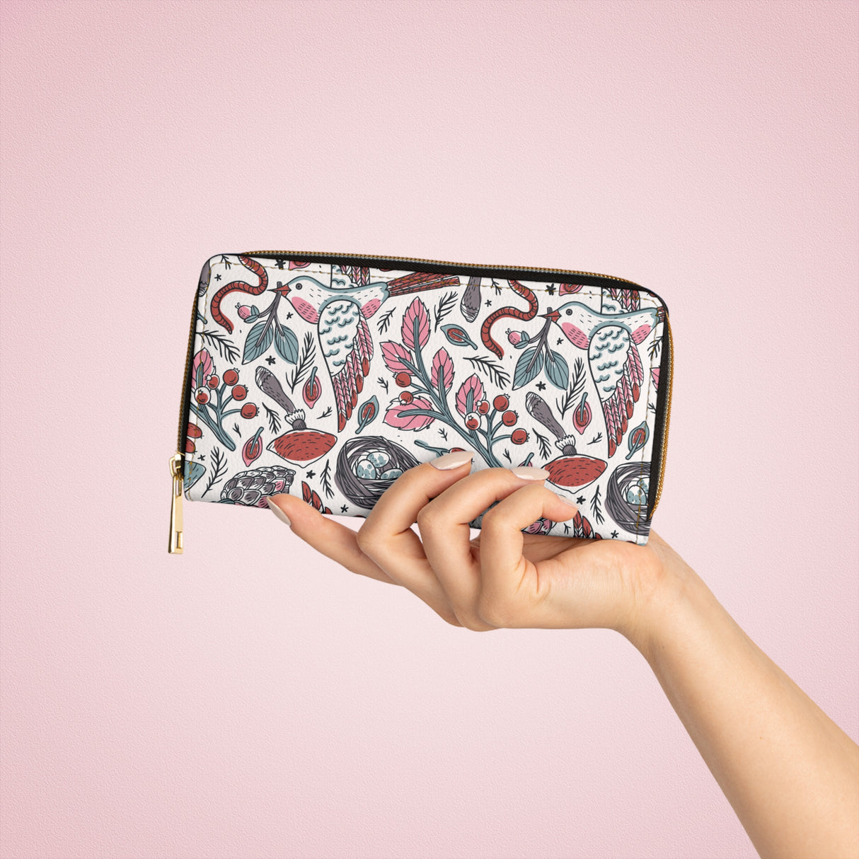 Spring! Forest Zipper Wallet