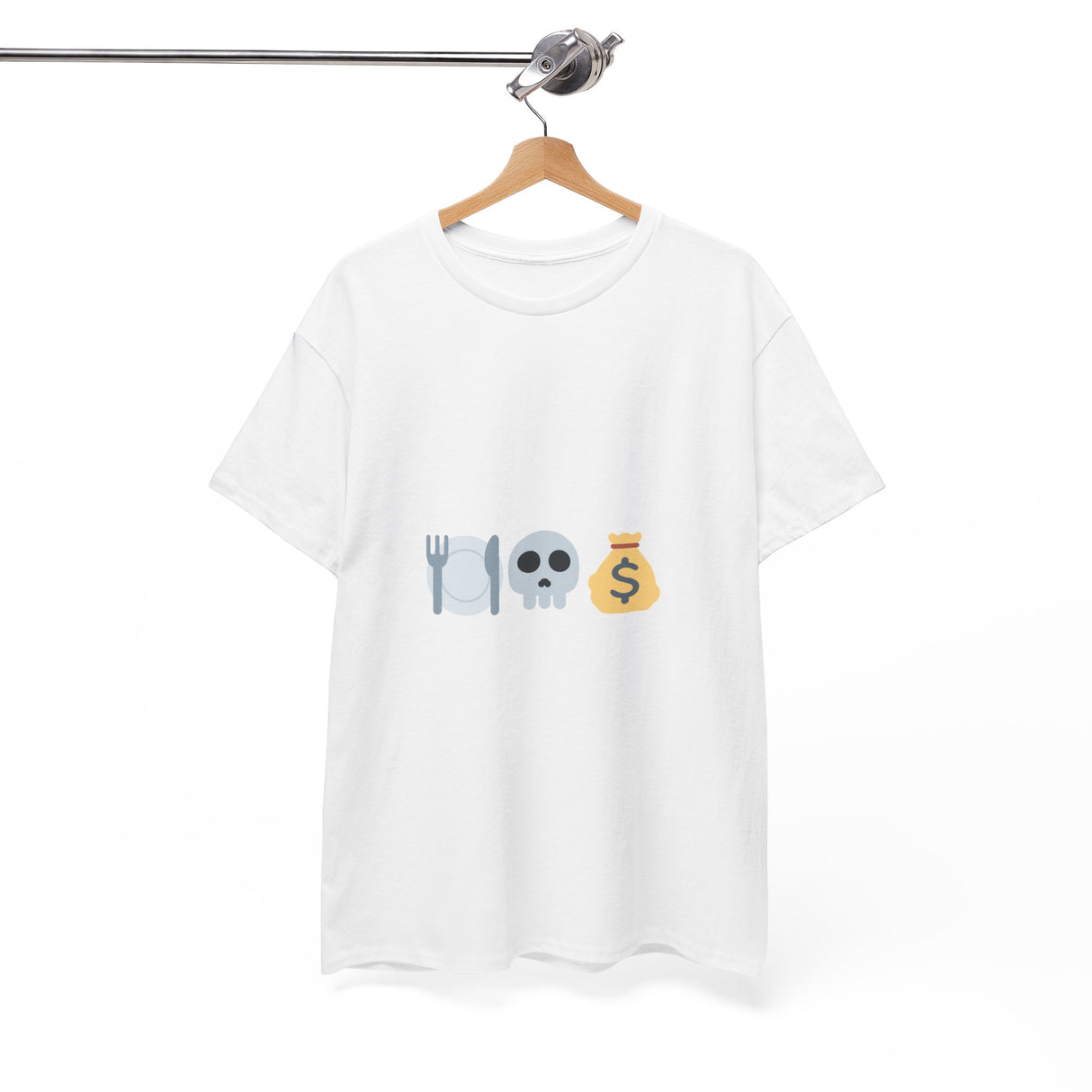 "Eat The Rich" – A Balanced Diet Unisex Heavy Cotton Tee