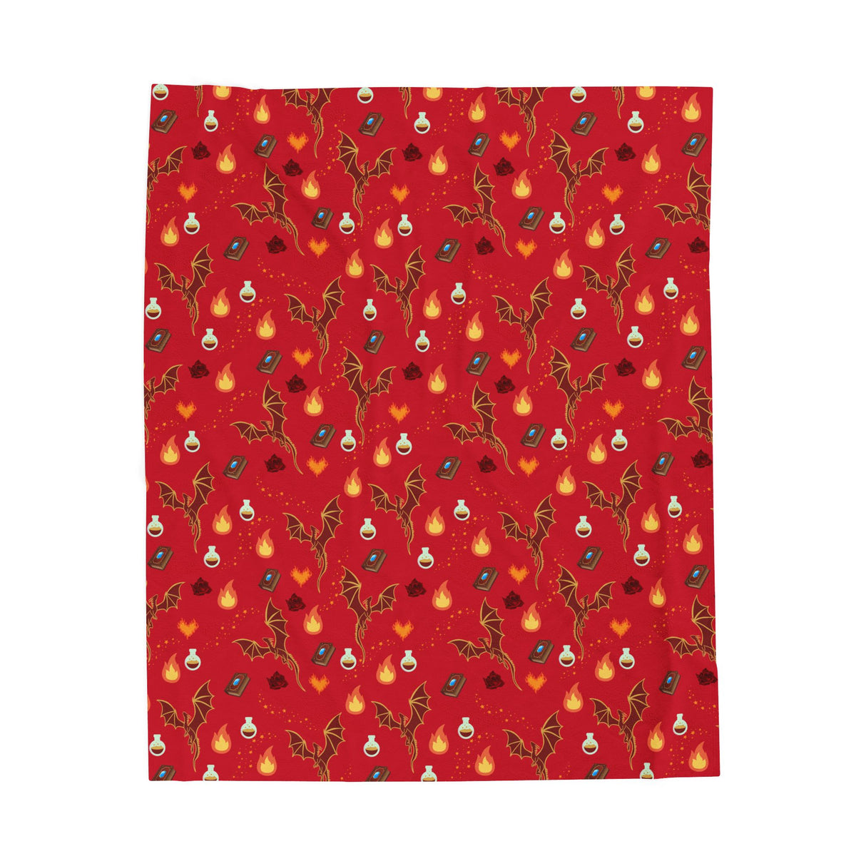 Dragon Queen’s Spellbound Throw Blanket