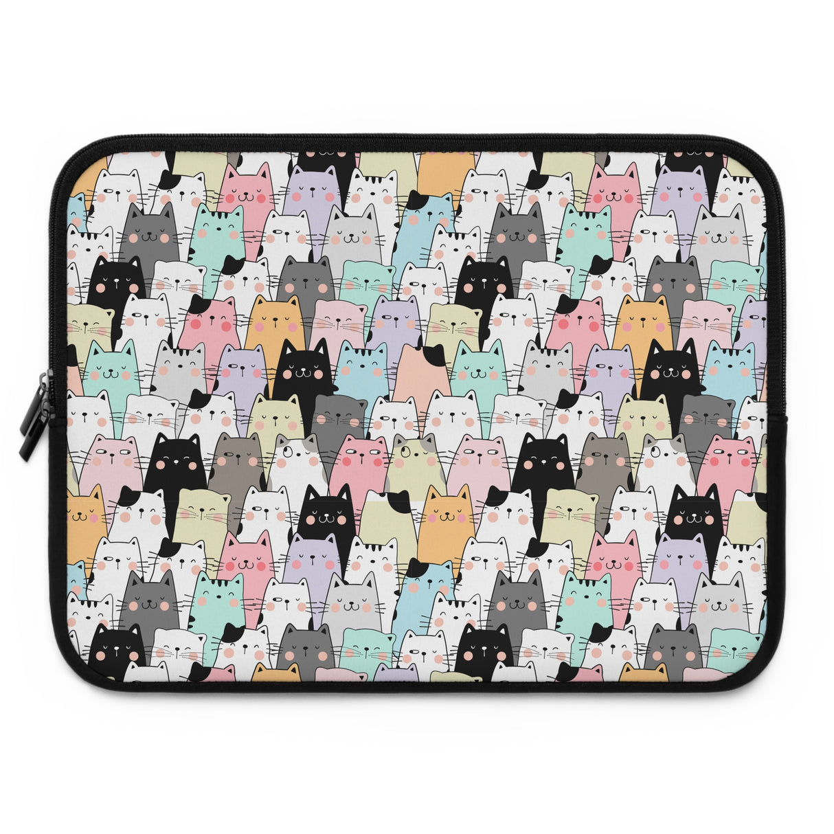 Cat Pattern Laptop Sleeve