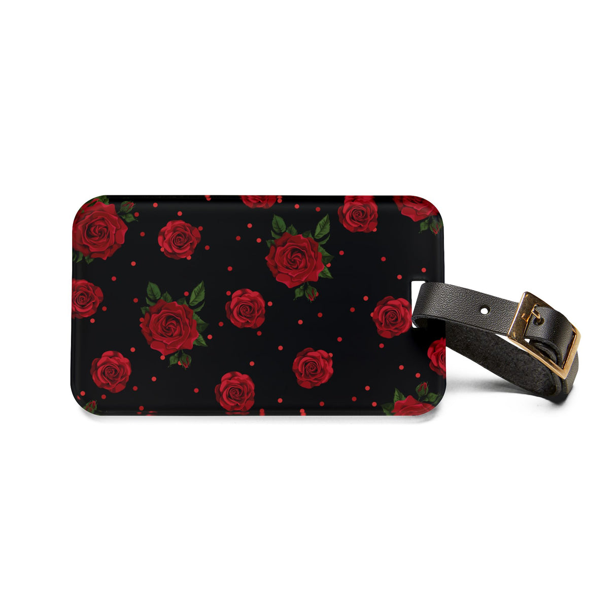 Elegant Rose Luggage Tag