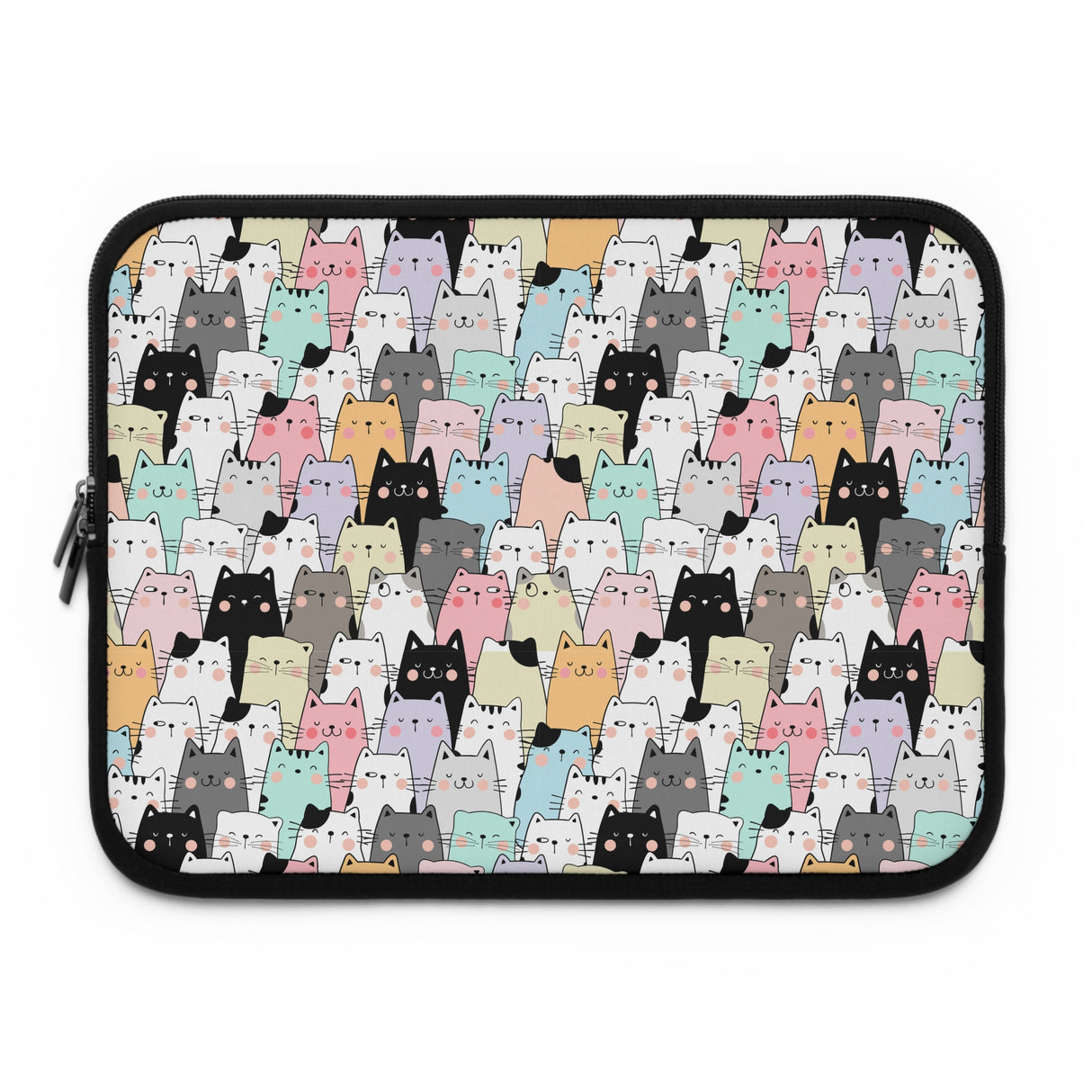 Cat Pattern Laptop Sleeve