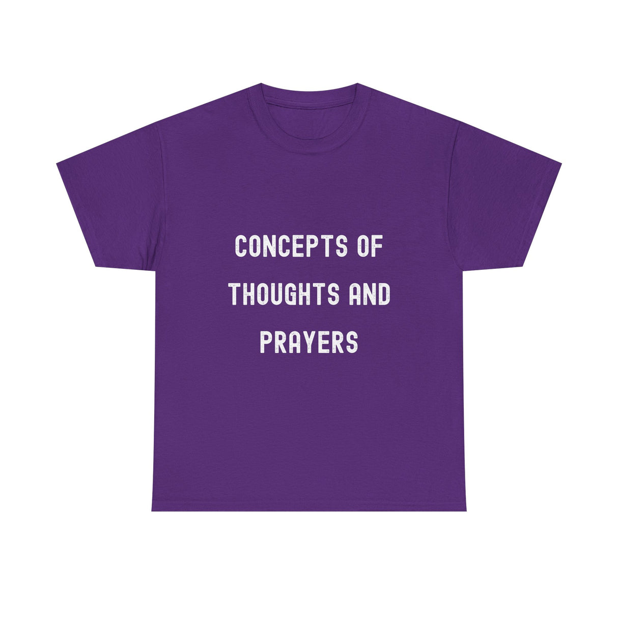 Concepts of Thoughts and Prayers Unisex Heavy Cotton Tee