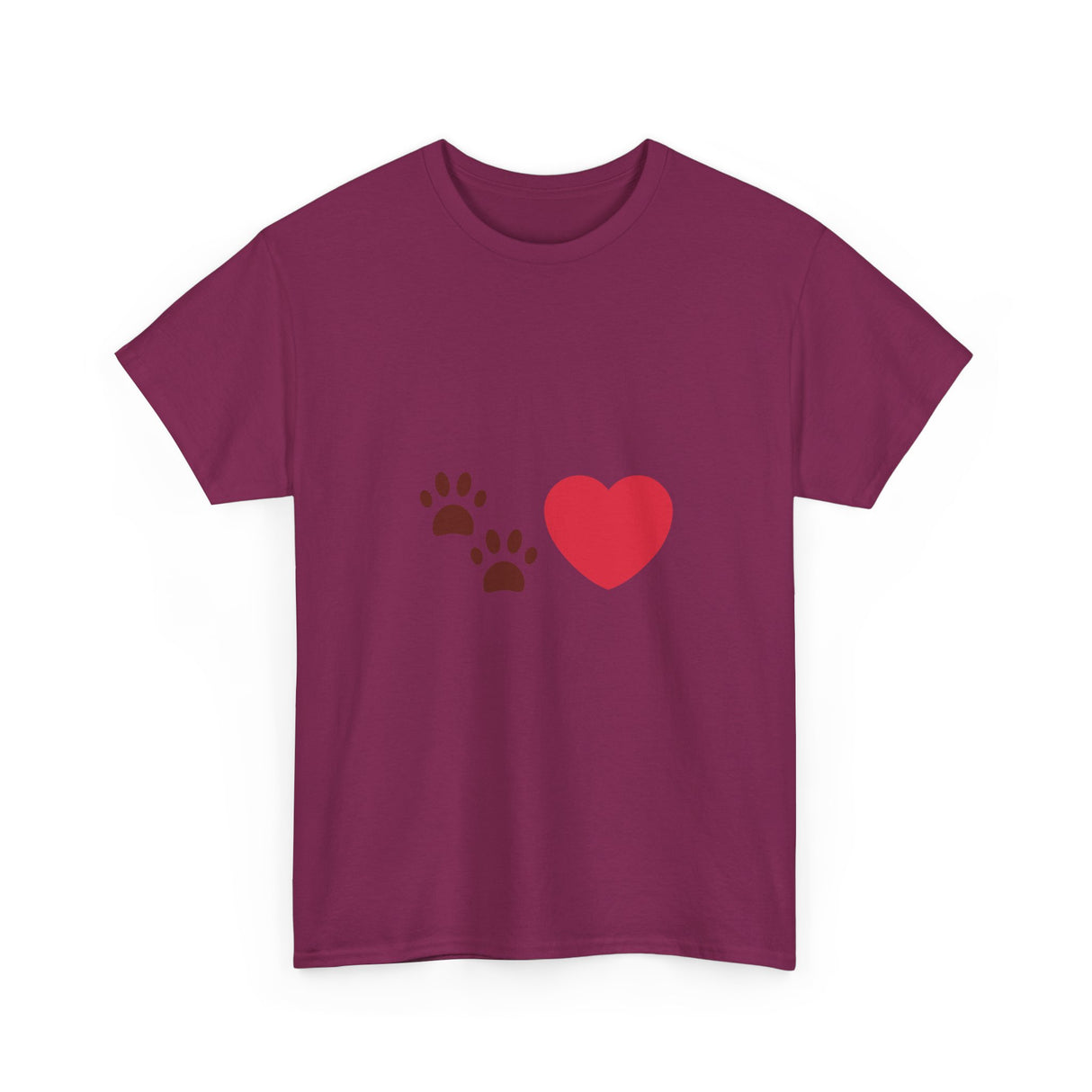 Pet Love Emoji Unisex Heavy Cotton Tee