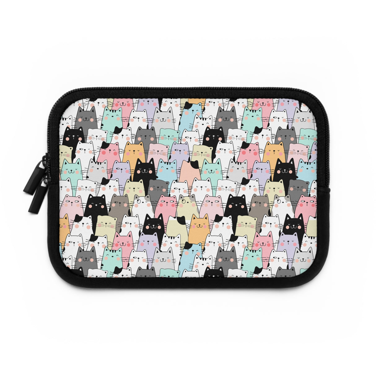 Cat Pattern Laptop Sleeve
