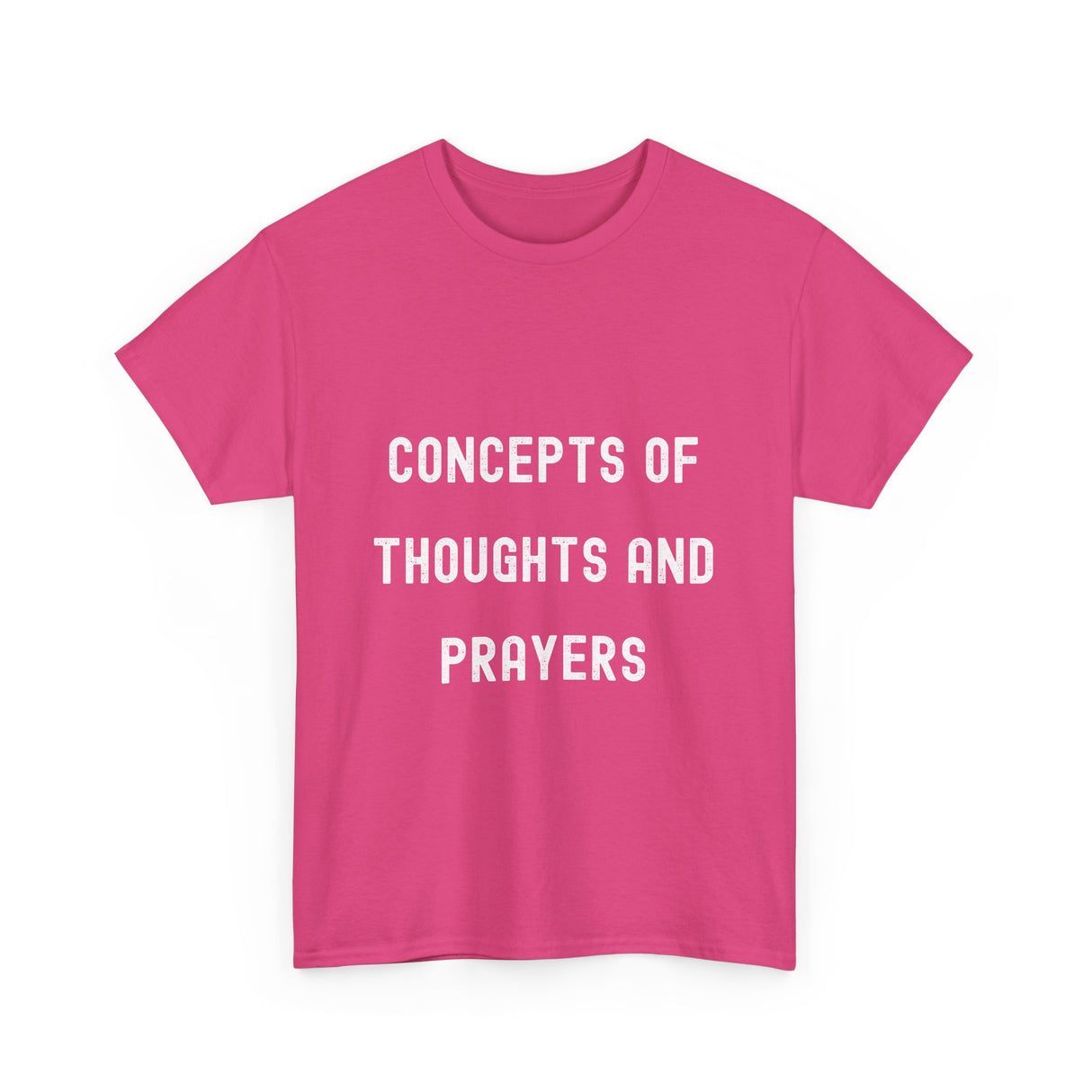 Concepts of Thoughts and Prayers Unisex Heavy Cotton Tee