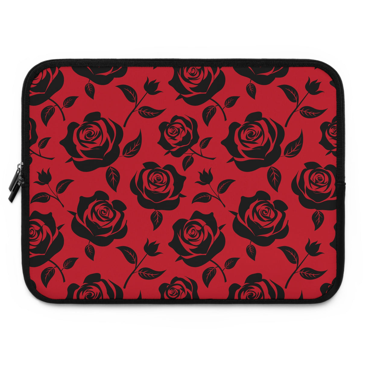 Black Rose Laptop Sleeve