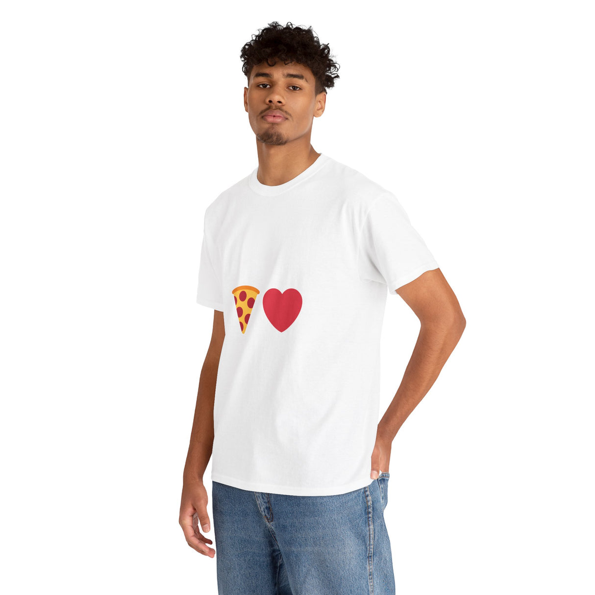 Pizza Love Unisex Heavy Cotton Tee