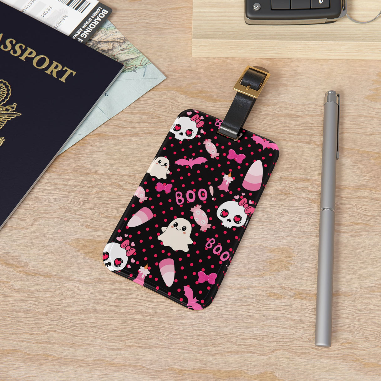 Skulls & Bones Luggage Tag