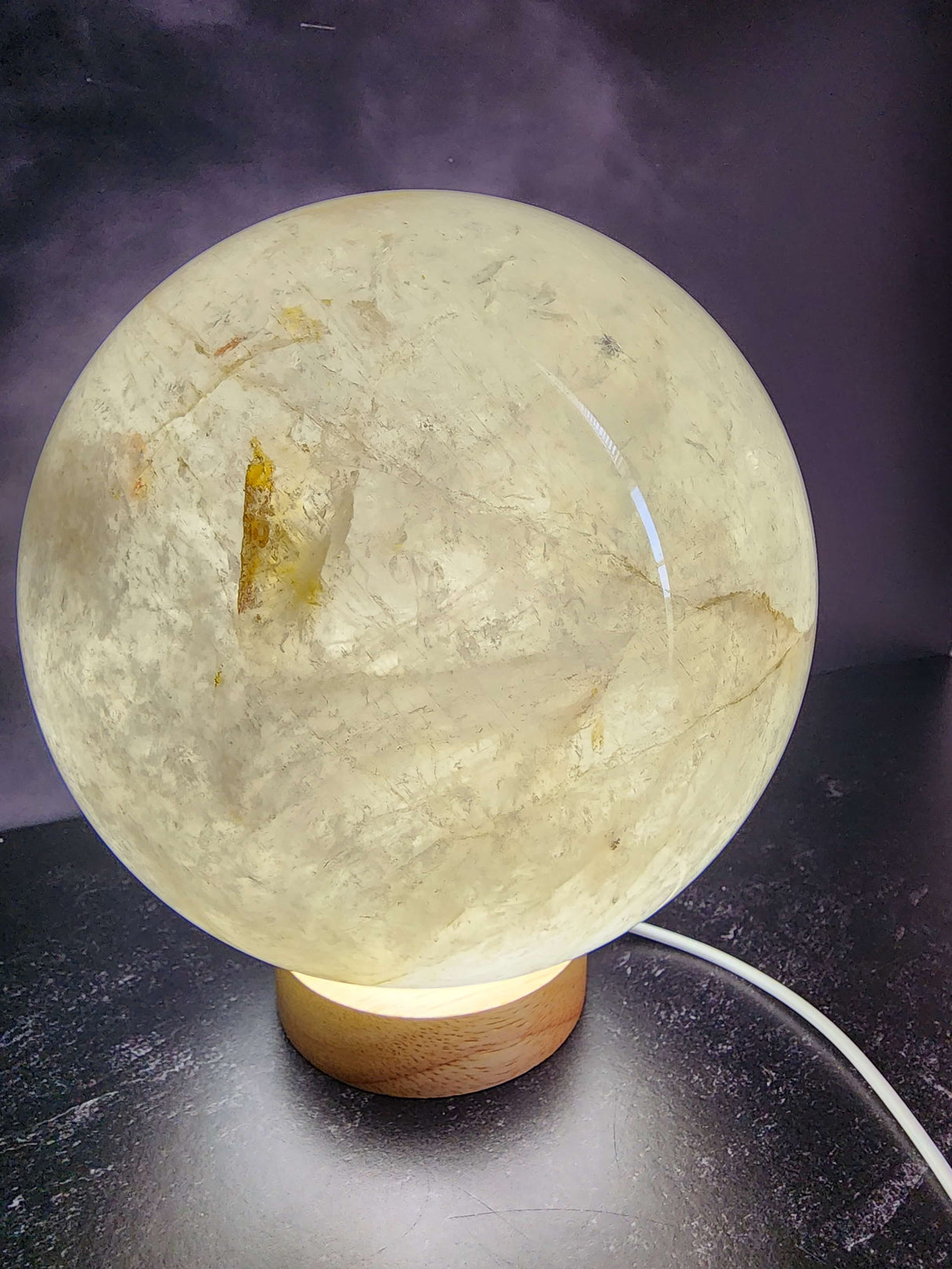 15 lb Clear Quartz Sphere - Arcane Imports