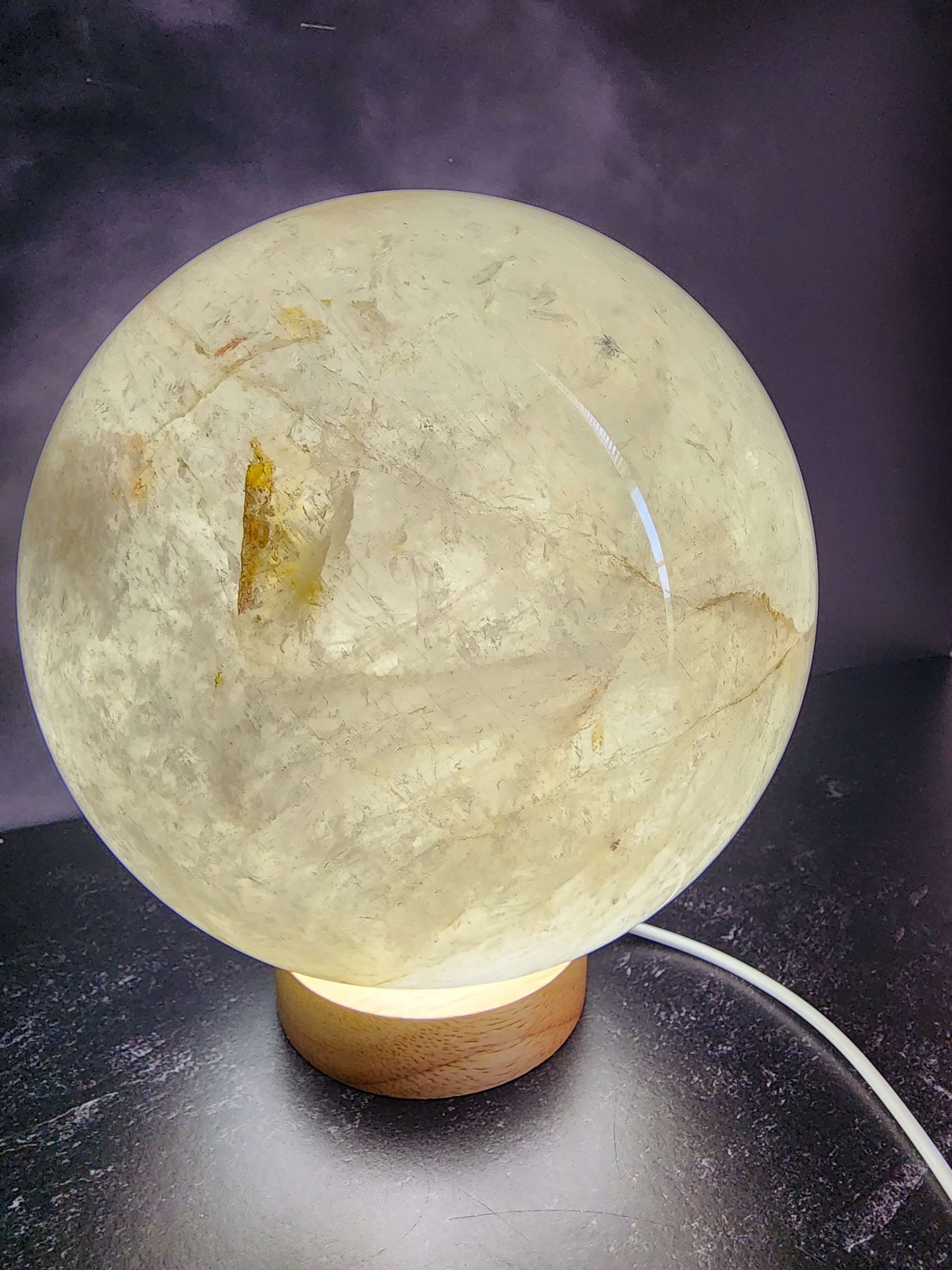 15 lb Clear Quartz Sphere - Arcane Imports