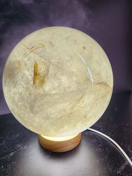 15 lb Clear Quartz Sphere - Arcane Imports