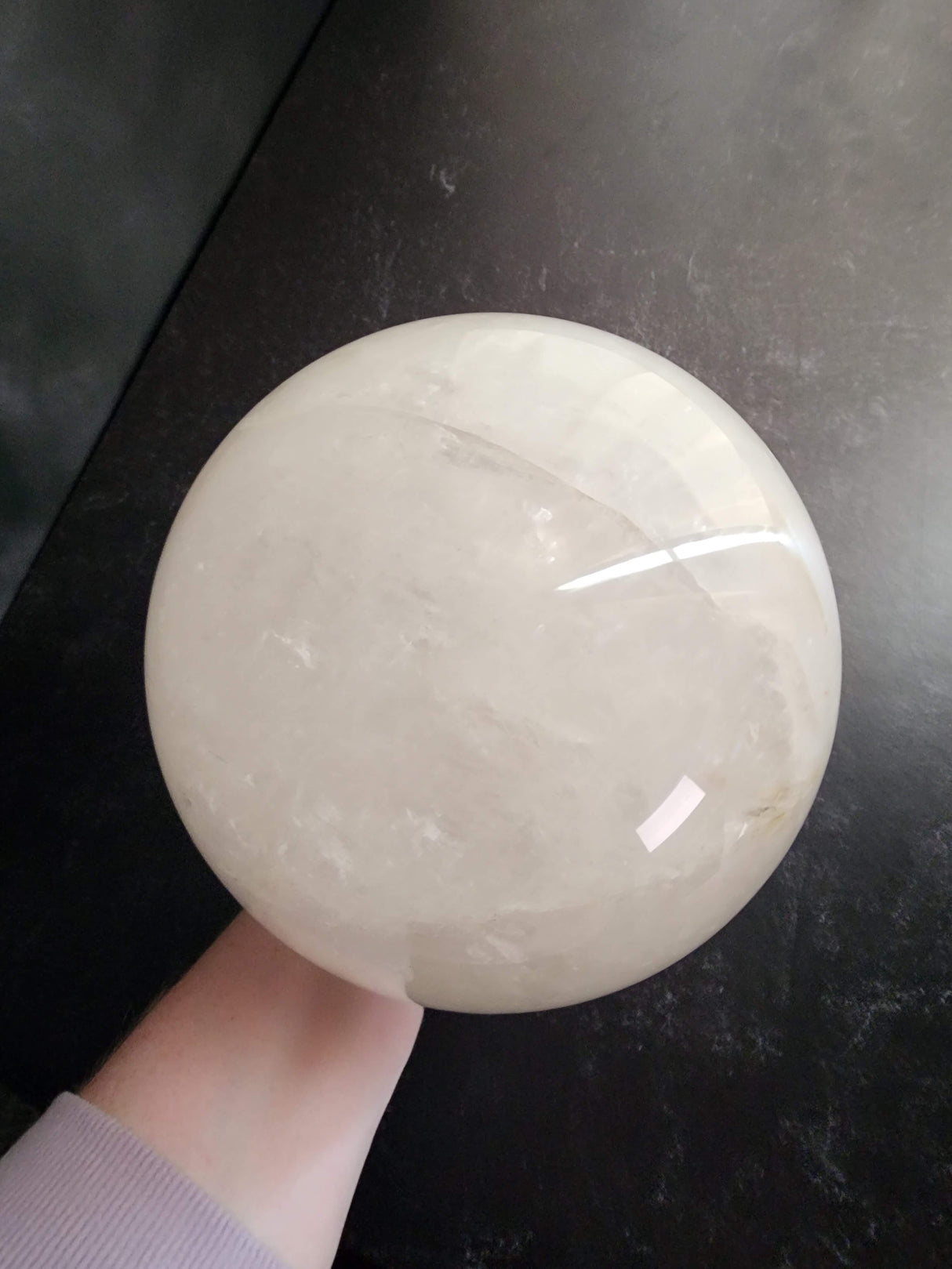 15 lb Clear Quartz Sphere - Arcane Imports
