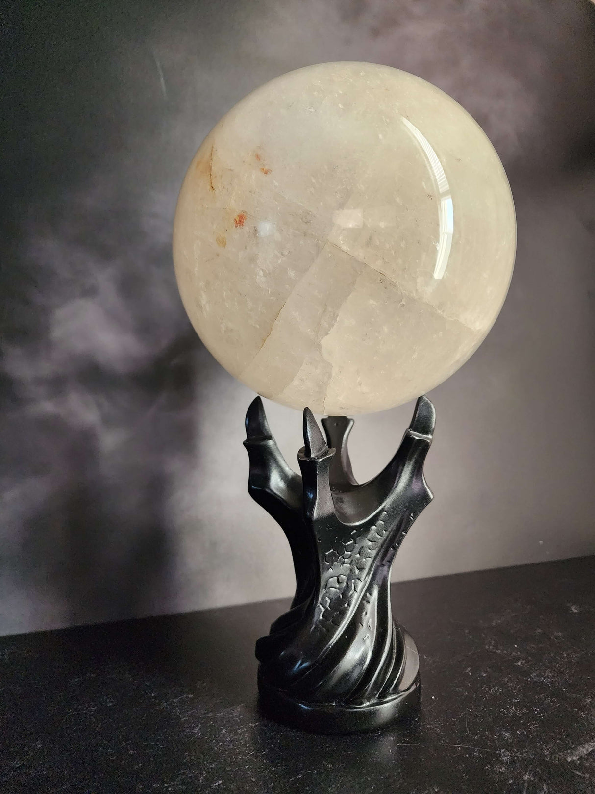 15 lb Clear Quartz Sphere - Arcane Imports