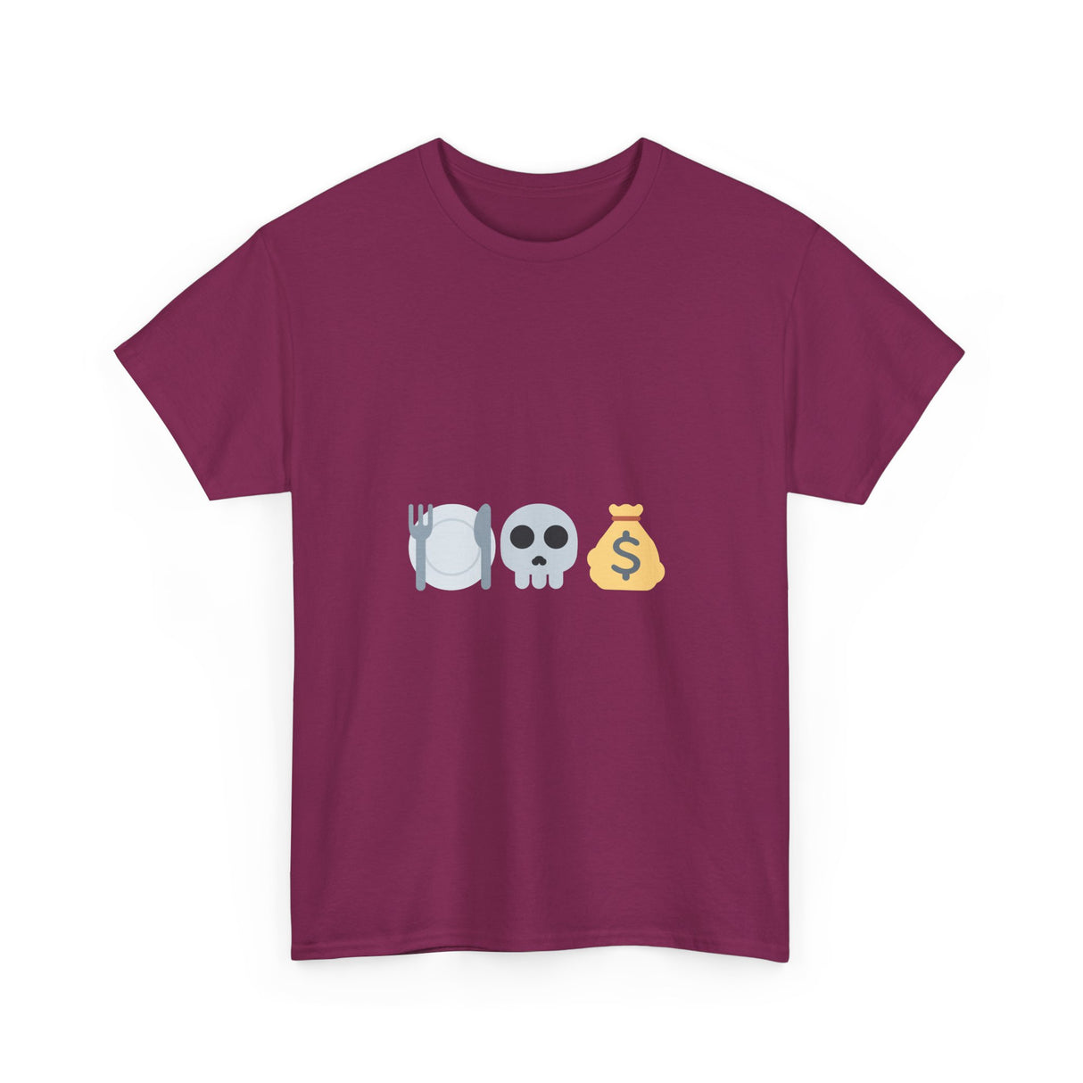 "Eat The Rich" – A Balanced Diet Unisex Heavy Cotton Tee