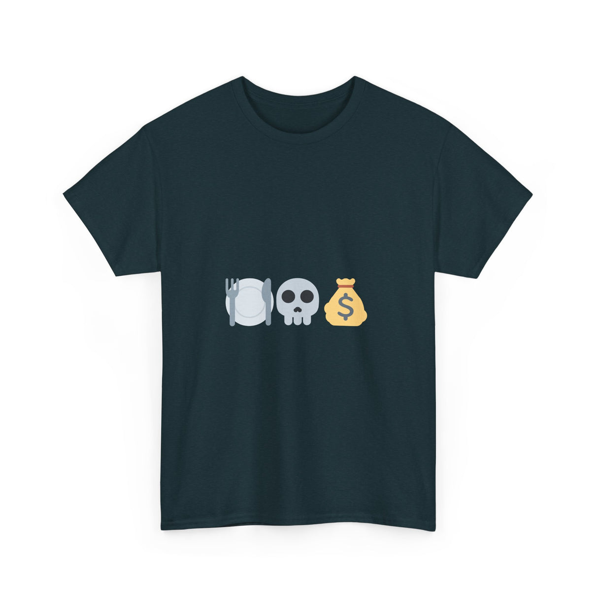 "Eat The Rich" – A Balanced Diet Unisex Heavy Cotton Tee