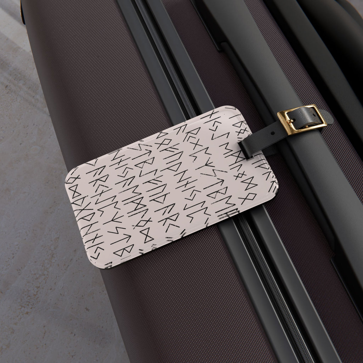 Nordic Rune Luggage Tag