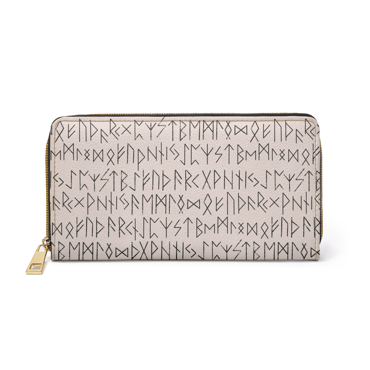 Runic Zipper Wallet