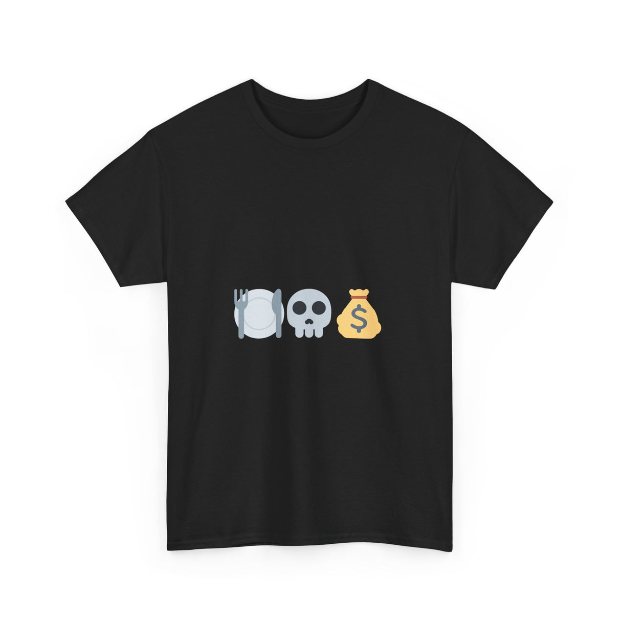 "Eat The Rich" – A Balanced Diet Unisex Heavy Cotton Tee