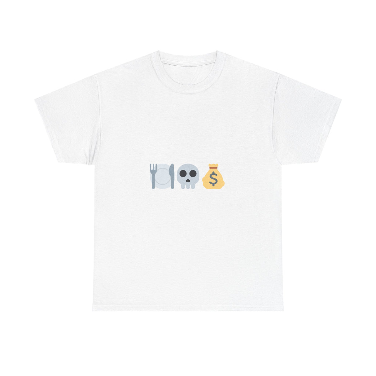 "Eat The Rich" – A Balanced Diet Unisex Heavy Cotton Tee