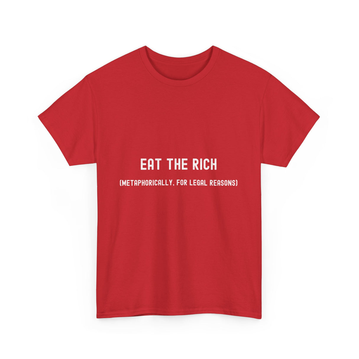 Eat the Rich Unisex Heavy Cotton Tee