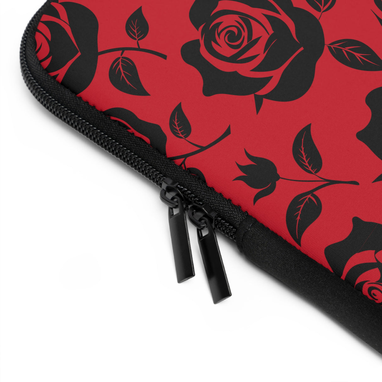 Black Rose Laptop Sleeve