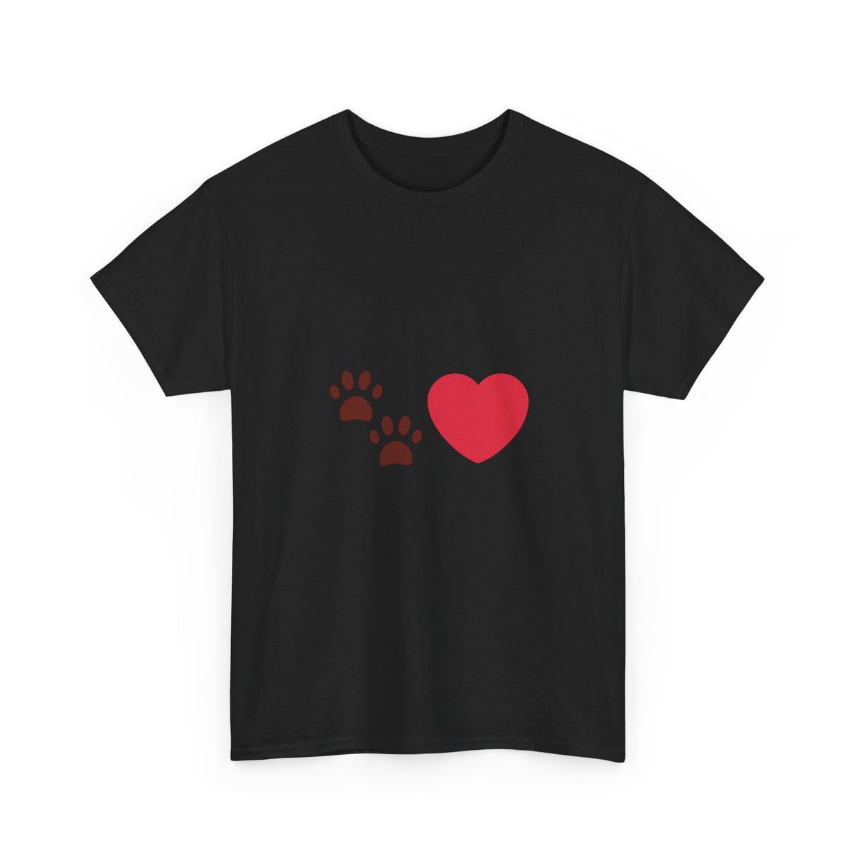 Pet Love Emoji Unisex Heavy Cotton Tee