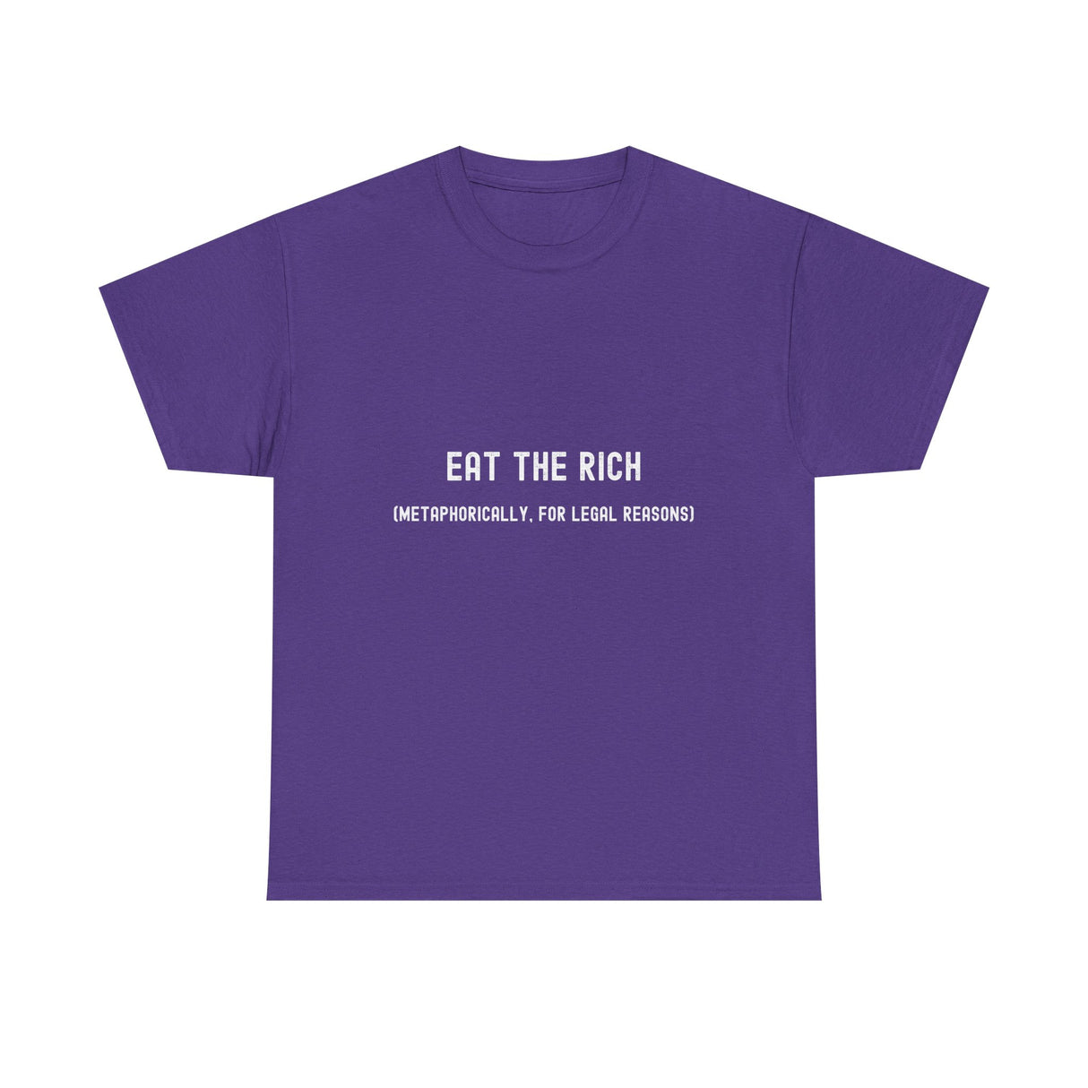 Eat the Rich Unisex Heavy Cotton Tee