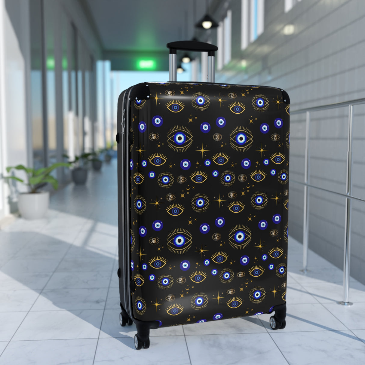 Mystical Evil Eye Suitcase