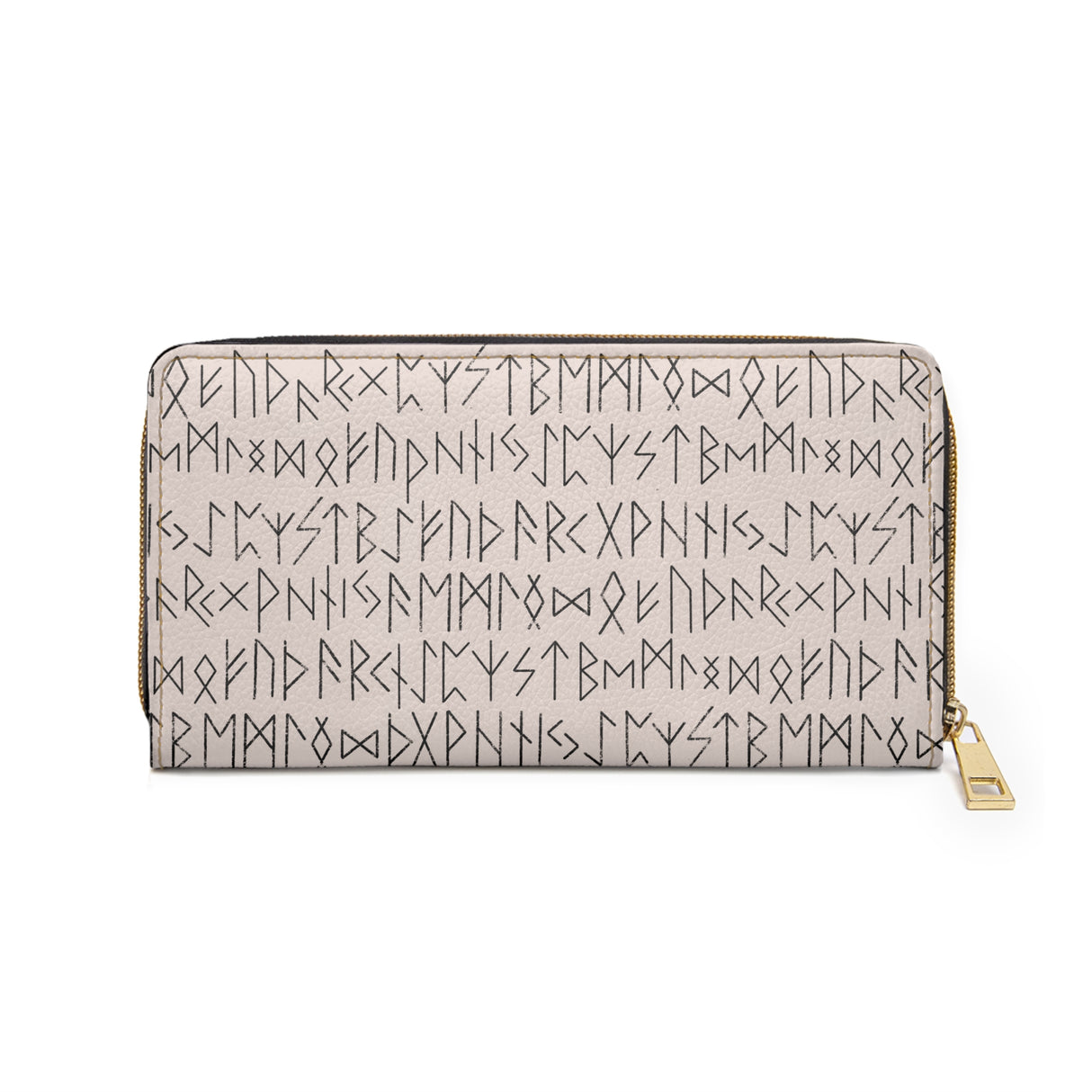 Runic Zipper Wallet