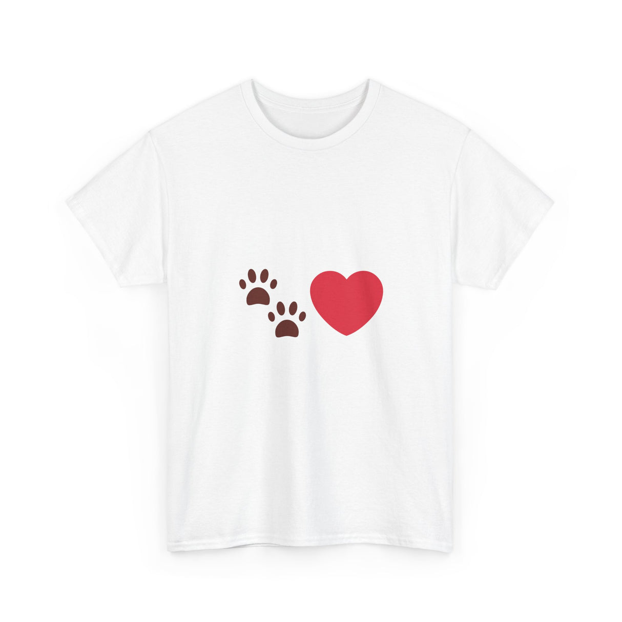 Pet Love Emoji Unisex Heavy Cotton Tee