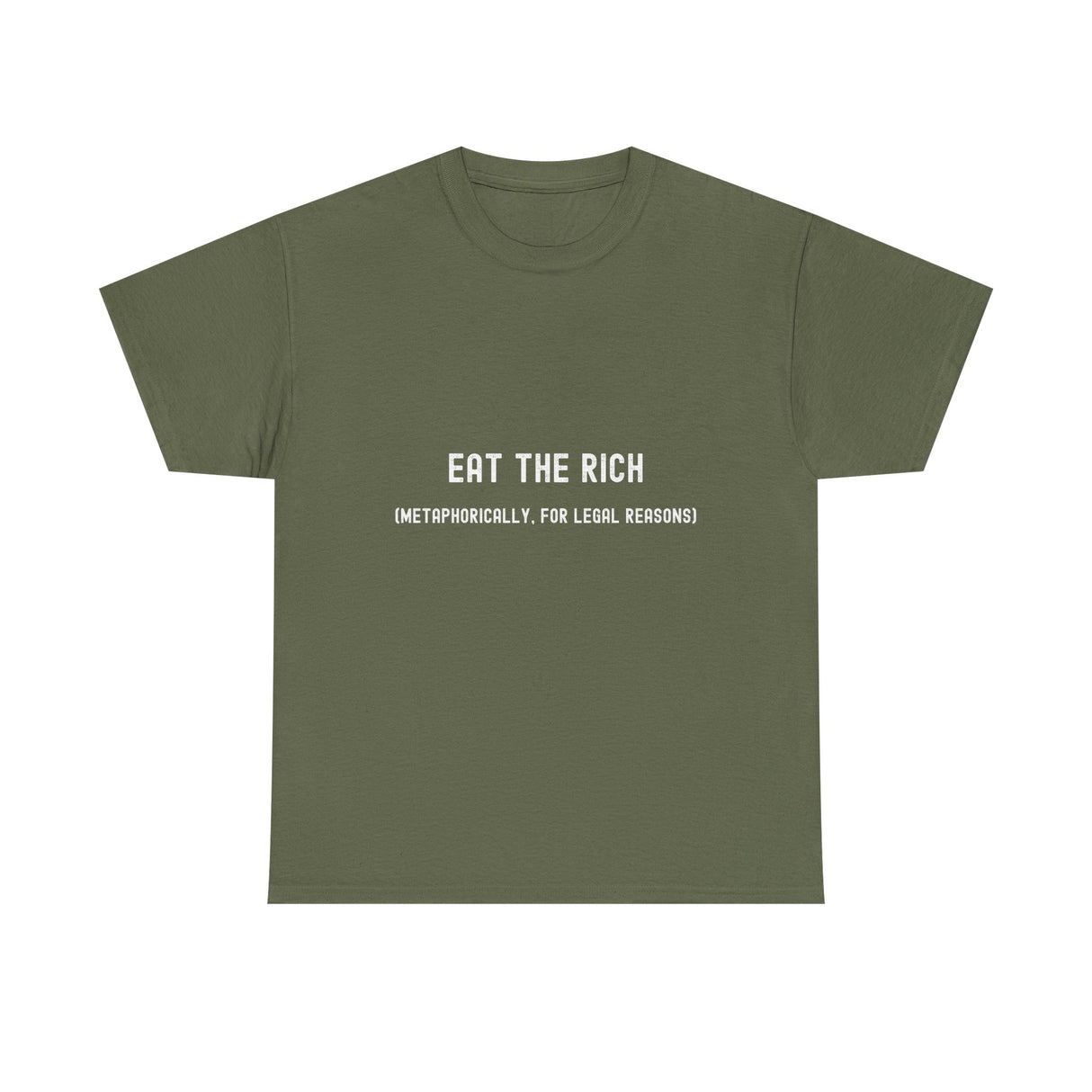 Eat the Rich Unisex Heavy Cotton Tee