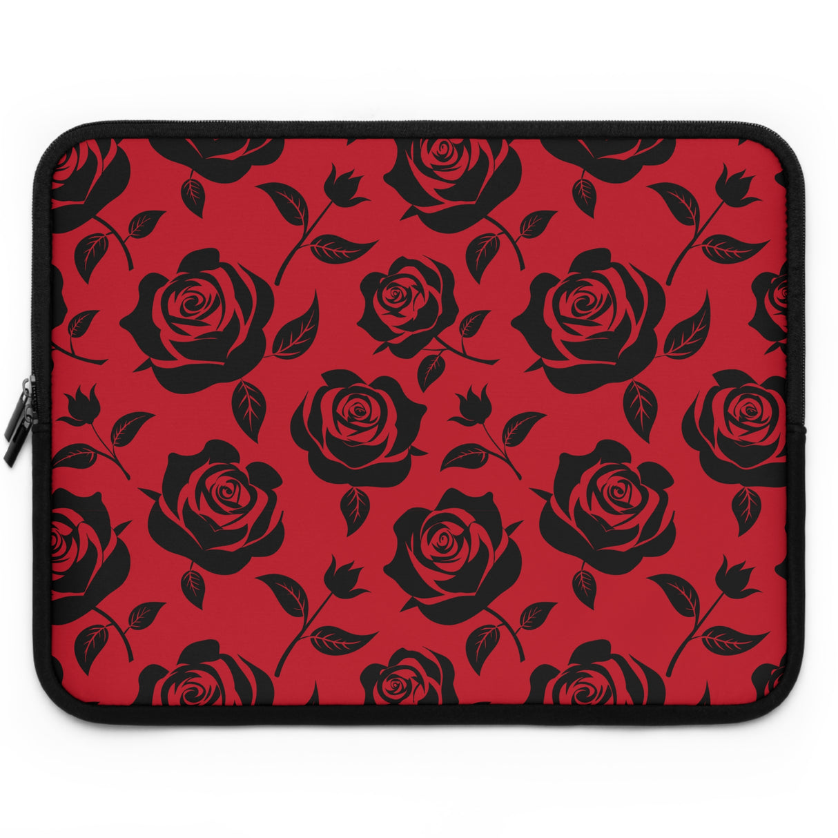 Black Rose Laptop Sleeve