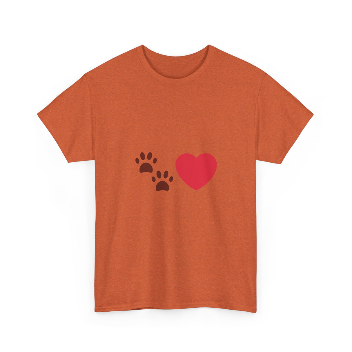 Pet Love Emoji Unisex Heavy Cotton Tee