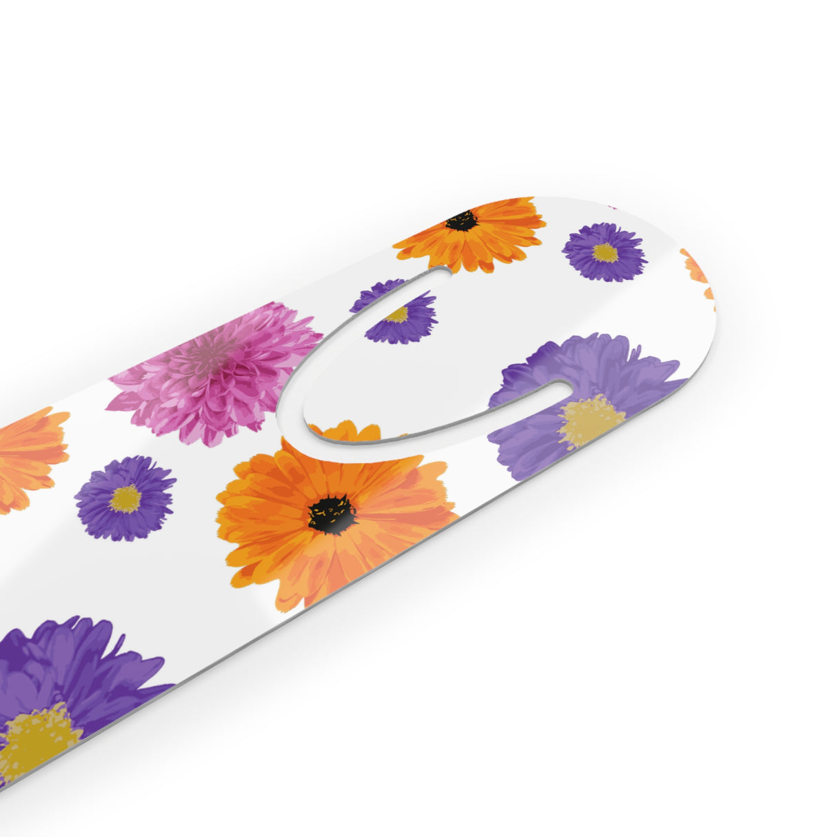 Enchanted Meadow Floral Design Bookmark
