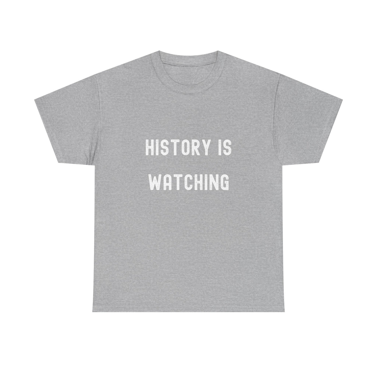 History is Watching Unisex Heavy Cotton Tee